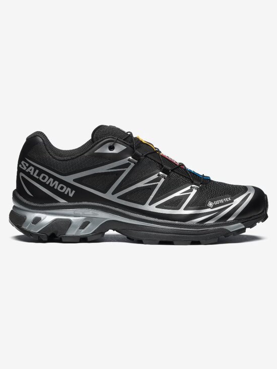 Mens Salomon XT-6 GORE-TEX Black / Black / Ftw Silver